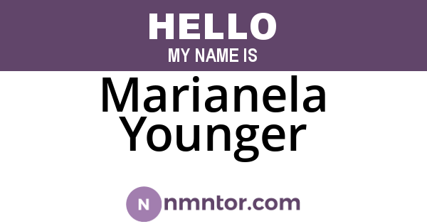 Marianela Younger