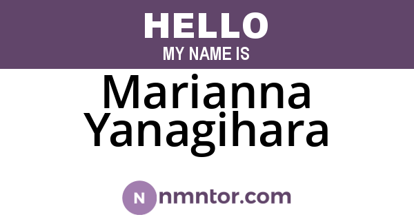 Marianna Yanagihara