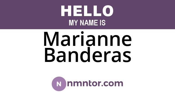 Marianne Banderas