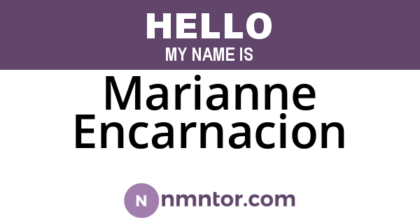 Marianne Encarnacion
