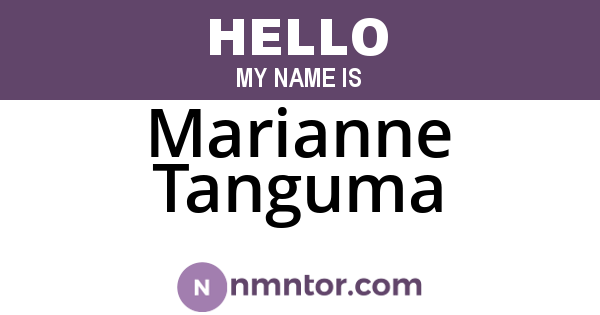 Marianne Tanguma