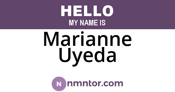 Marianne Uyeda