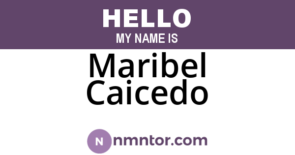 Maribel Caicedo