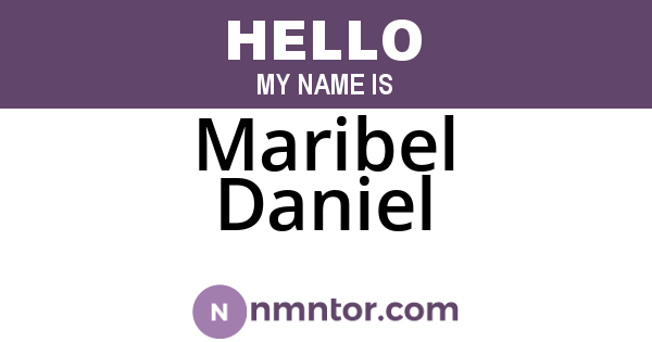 Maribel Daniel