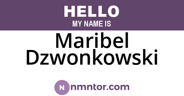 Maribel Dzwonkowski