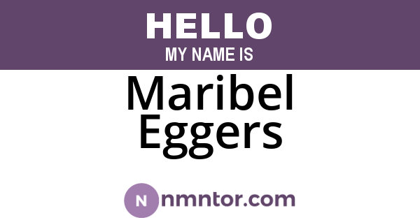 Maribel Eggers