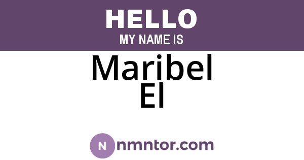 Maribel El