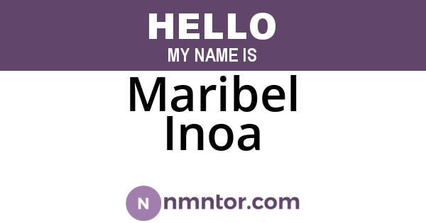 Maribel Inoa