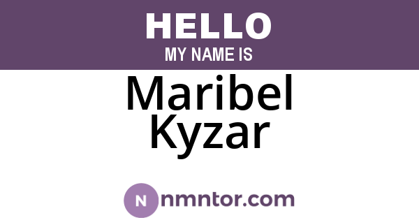 Maribel Kyzar