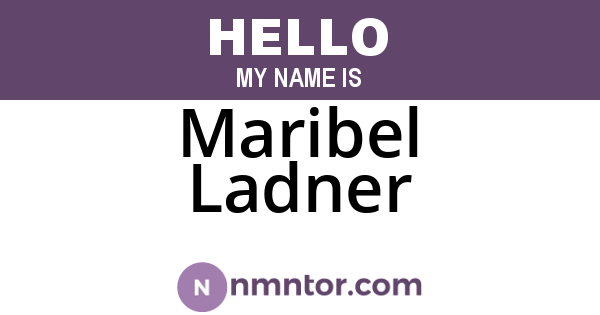 Maribel Ladner