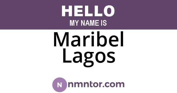 Maribel Lagos