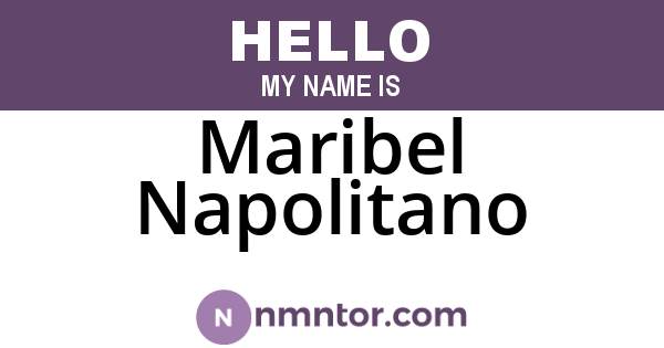 Maribel Napolitano