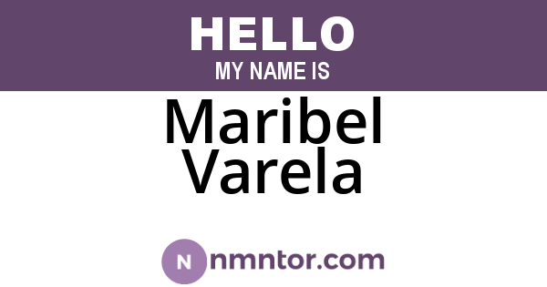 Maribel Varela