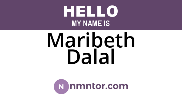 Maribeth Dalal