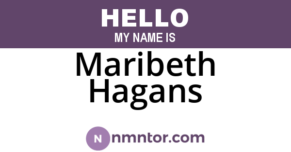 Maribeth Hagans