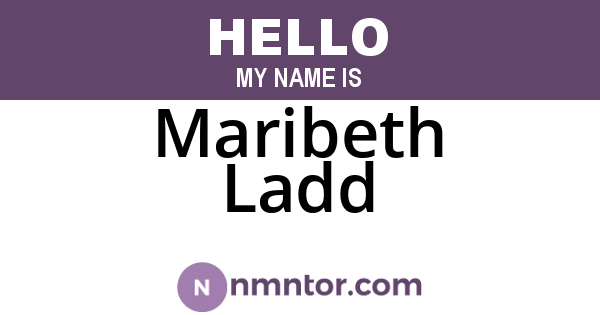 Maribeth Ladd