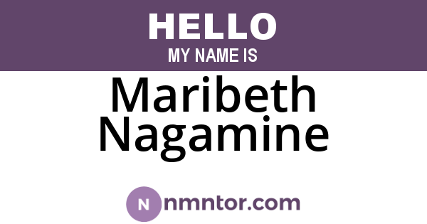 Maribeth Nagamine