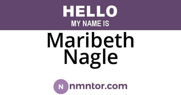 Maribeth Nagle