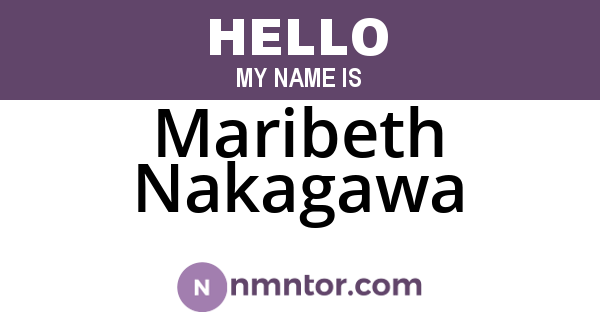 Maribeth Nakagawa