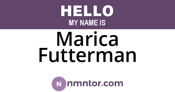 Marica Futterman