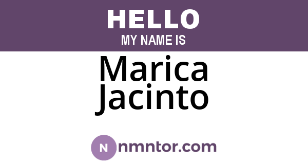 Marica Jacinto