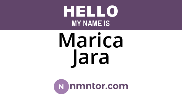 Marica Jara