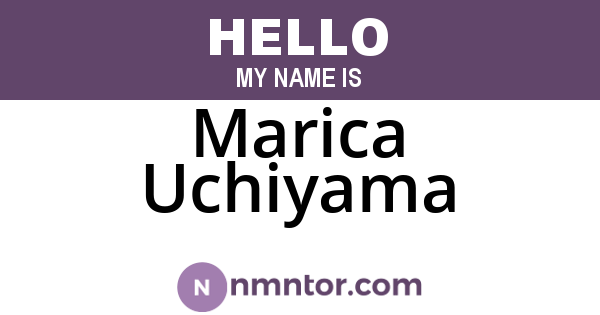 Marica Uchiyama