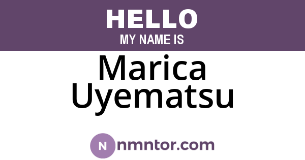 Marica Uyematsu