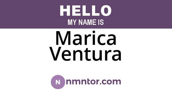 Marica Ventura