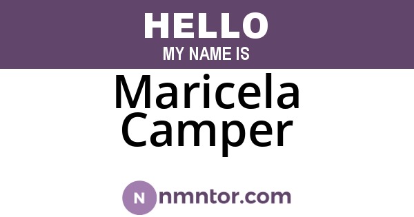 Maricela Camper