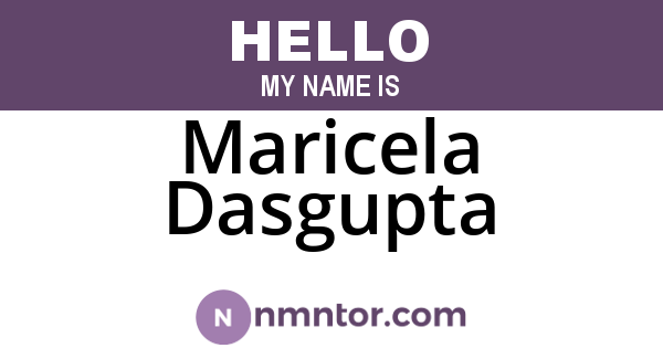 Maricela Dasgupta