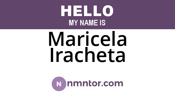 Maricela Iracheta
