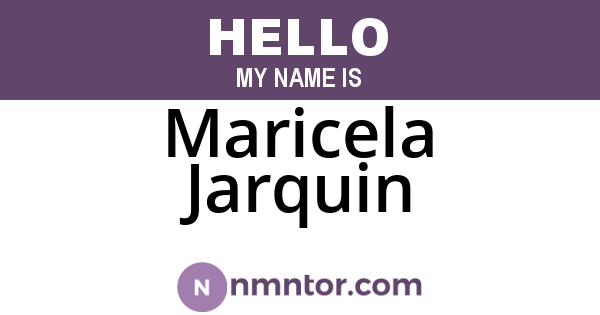 Maricela Jarquin