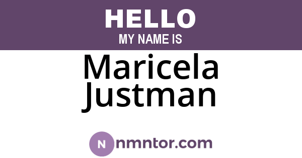 Maricela Justman