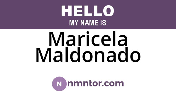 Maricela Maldonado