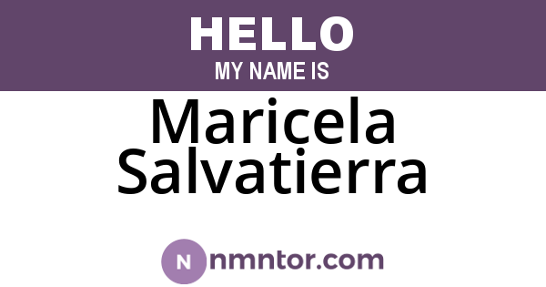 Maricela Salvatierra