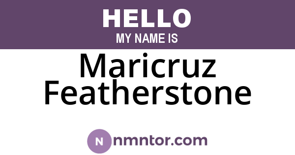 Maricruz Featherstone