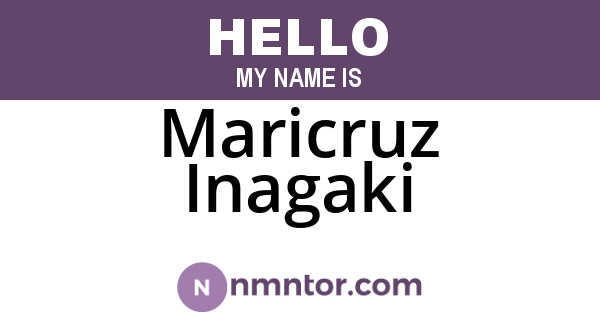 Maricruz Inagaki