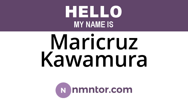 Maricruz Kawamura