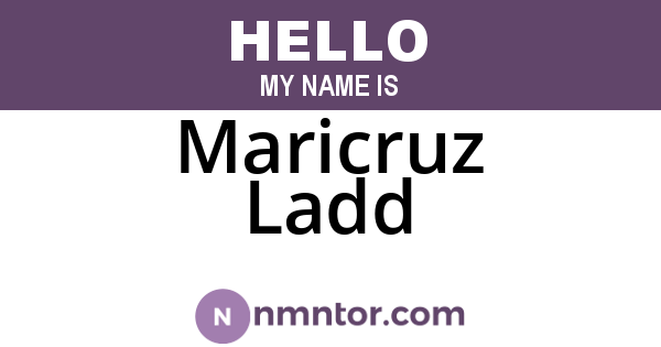 Maricruz Ladd