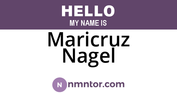 Maricruz Nagel