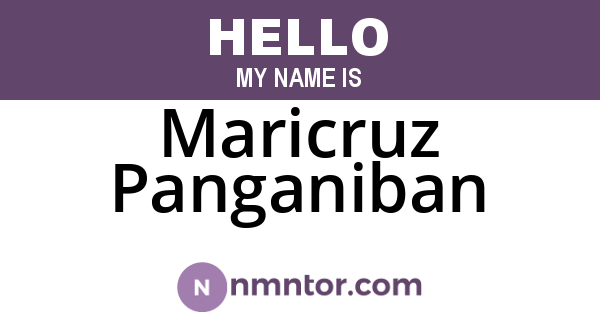Maricruz Panganiban