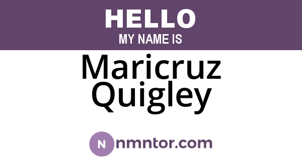 Maricruz Quigley