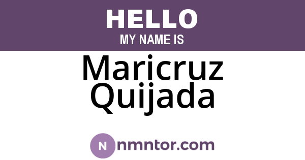 Maricruz Quijada