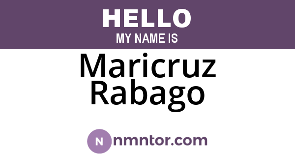 Maricruz Rabago