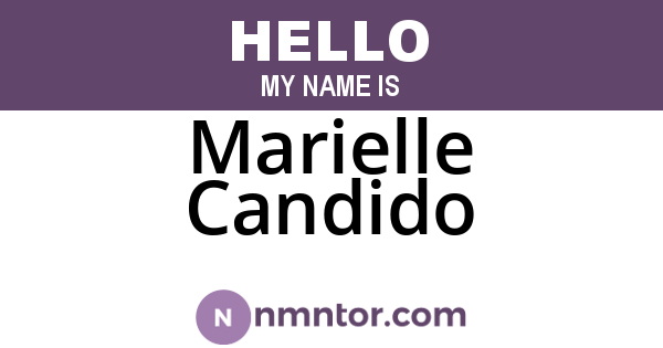 Marielle Candido