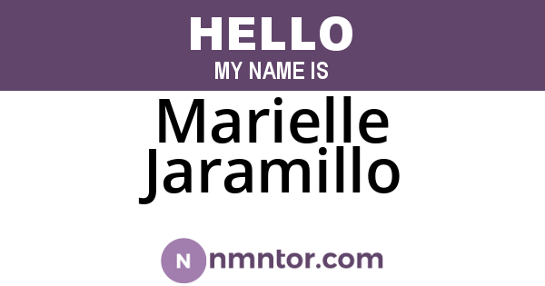 Marielle Jaramillo