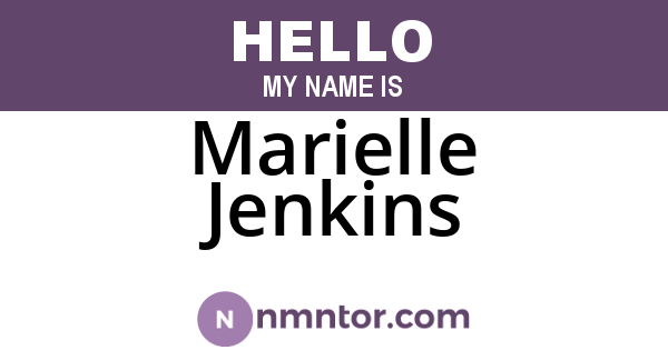 Marielle Jenkins