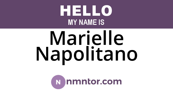 Marielle Napolitano
