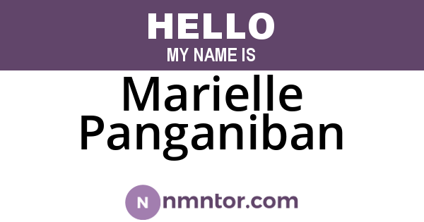 Marielle Panganiban
